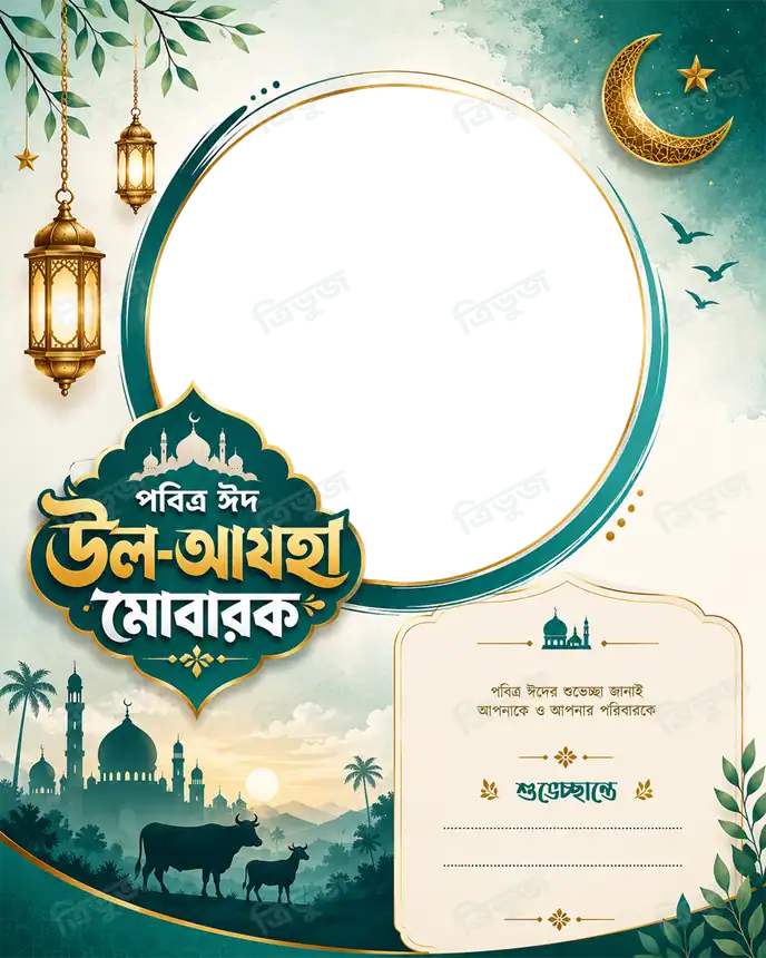 ঈদ উল আজহা ফ্রেম